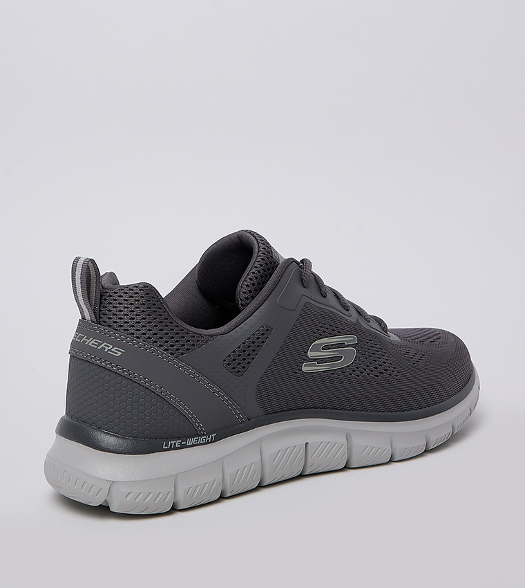 TRACK Logo Detail Running Shoes