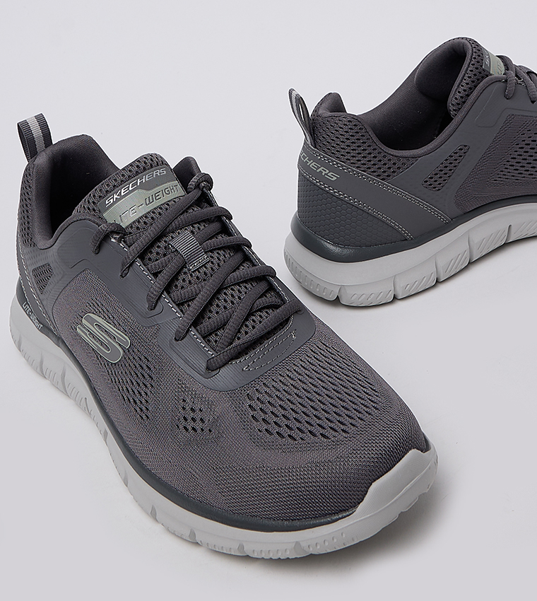 TRACK Logo Detail Running Shoes