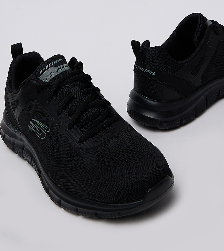 TRACK Logo Detail Running Shoes
