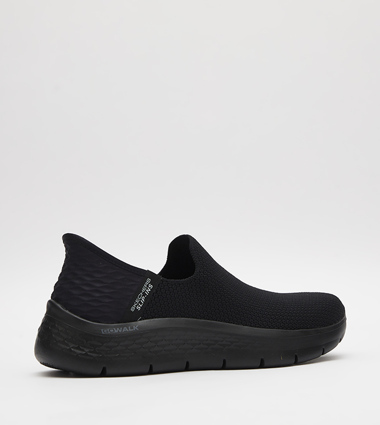 Skechers go walk outlet 4 black leather