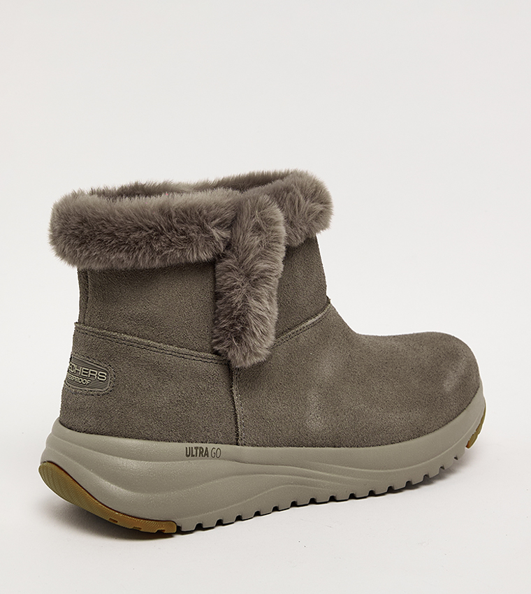 ON-THE-GO STELLAR Plush Trim Ankle Boots