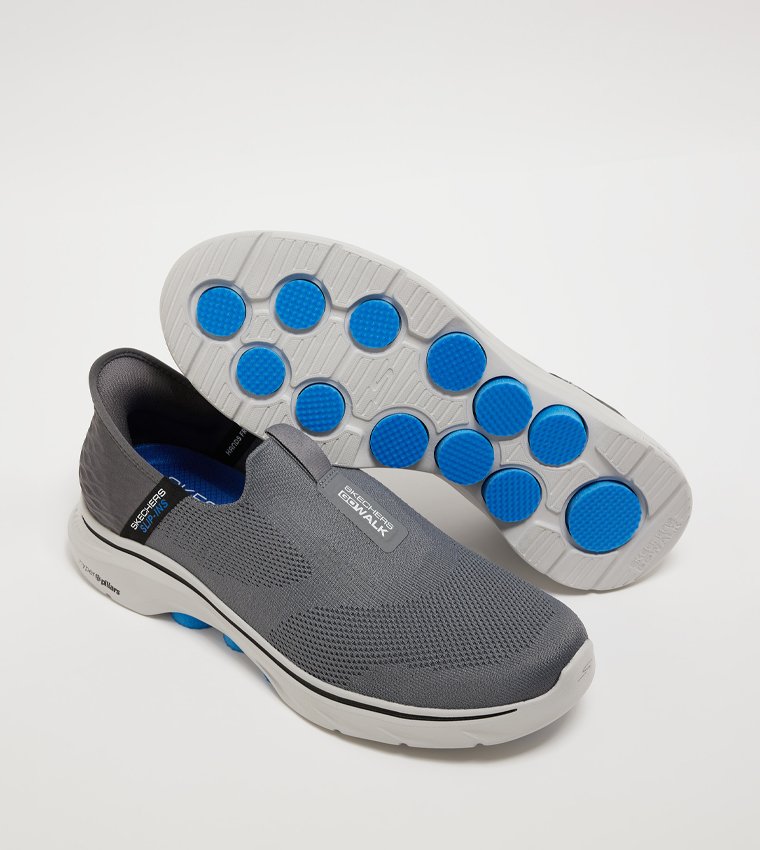 GO WALK  Logo Detail Knitted Walking Shoes