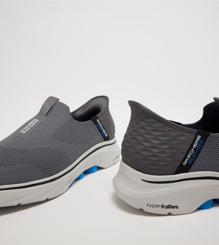 GO WALK  Logo Detail Knitted Walking Shoes