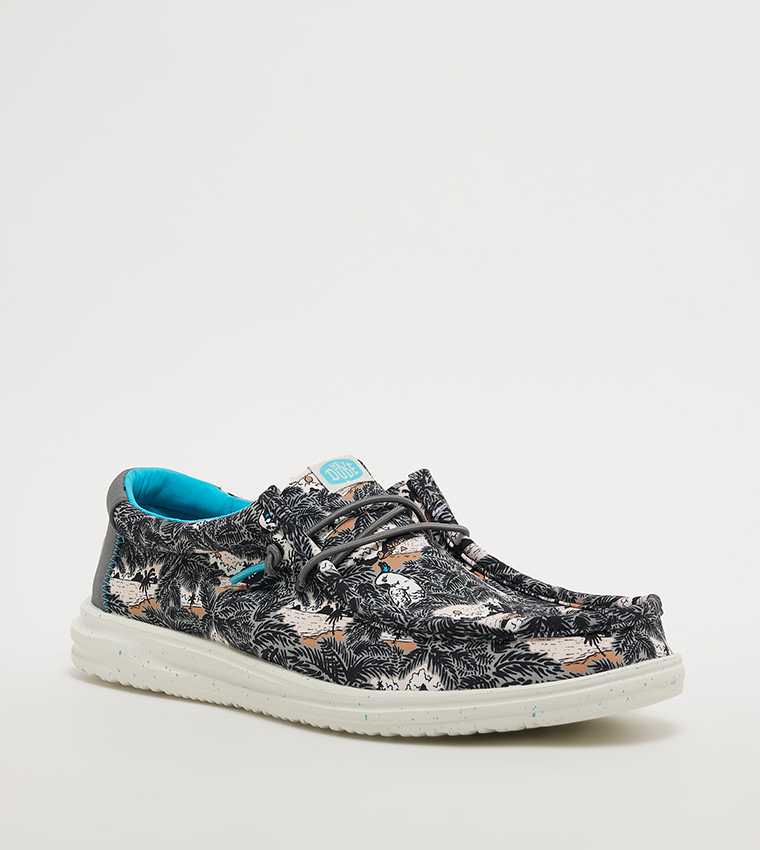 WALLY Printed Slip-On Shoes