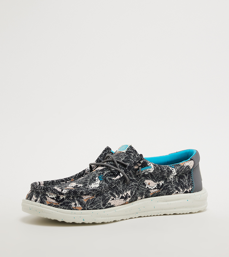 WALLY Printed Slip-On Shoes