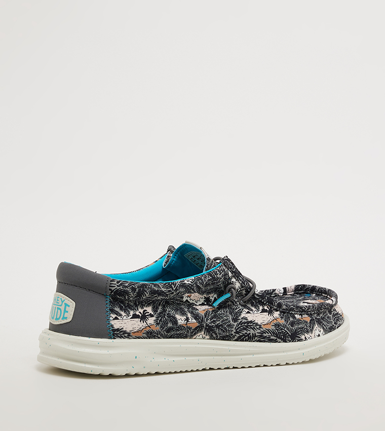 WALLY Printed Slip-On Shoes