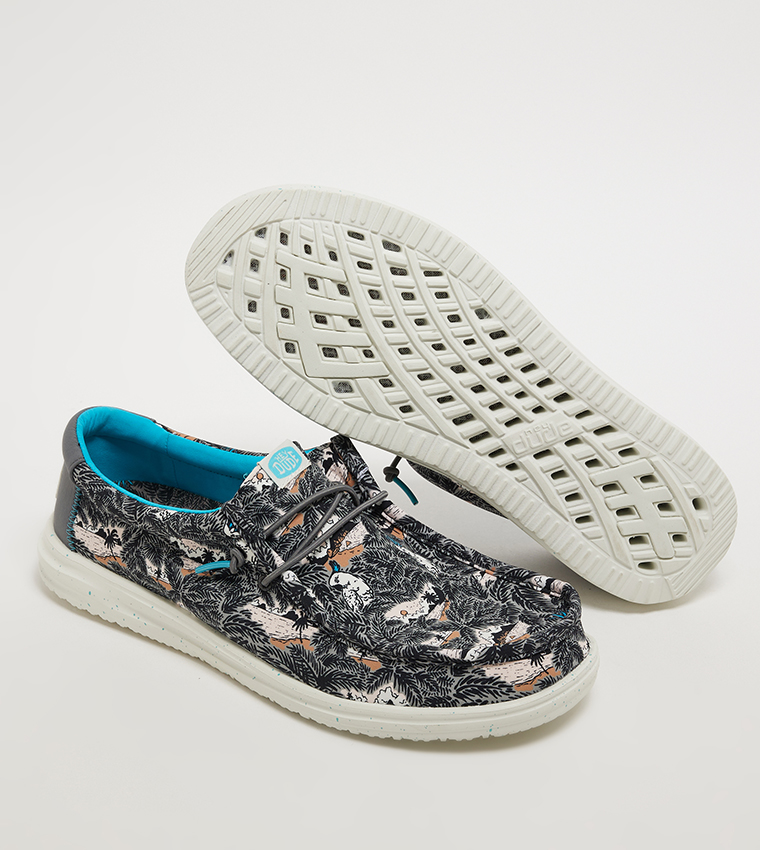 WALLY Printed Slip-On Shoes