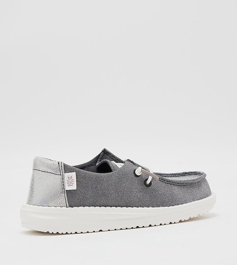 WENDY Metallic Slip-On Casual Shoes