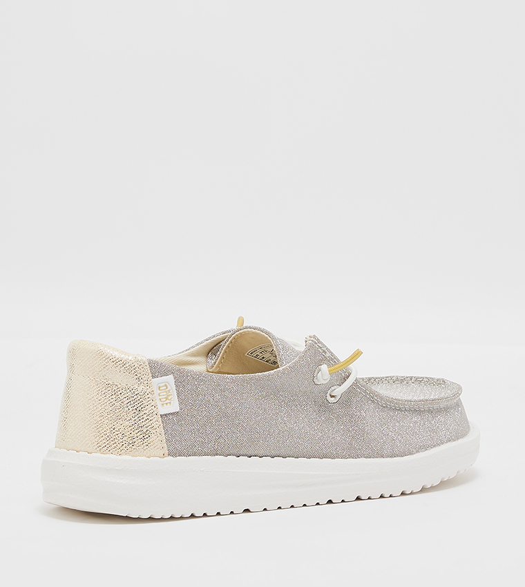 WENDY Metallic Slip-On Casual Shoes