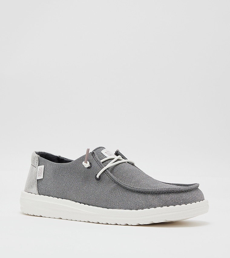 WENDY Metallic Slip-On Casual Shoes