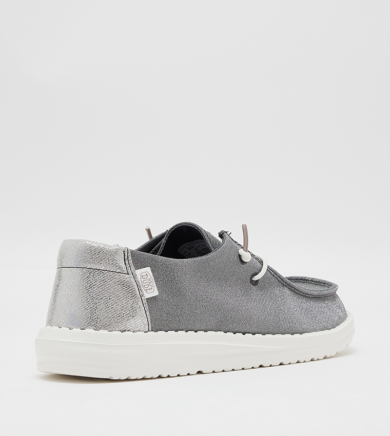 WENDY Metallic Slip-On Casual Shoes