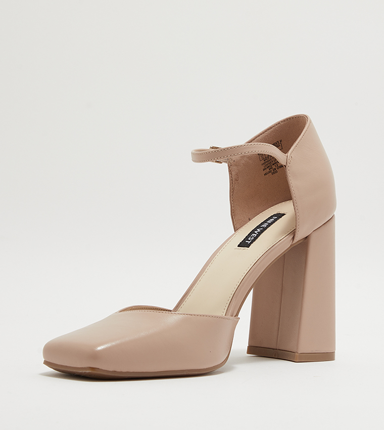 YOUDA Block Heel D'orsay Pumps