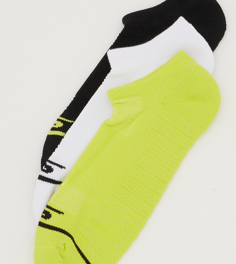 Pack of 3 Knitted Ankle Socks