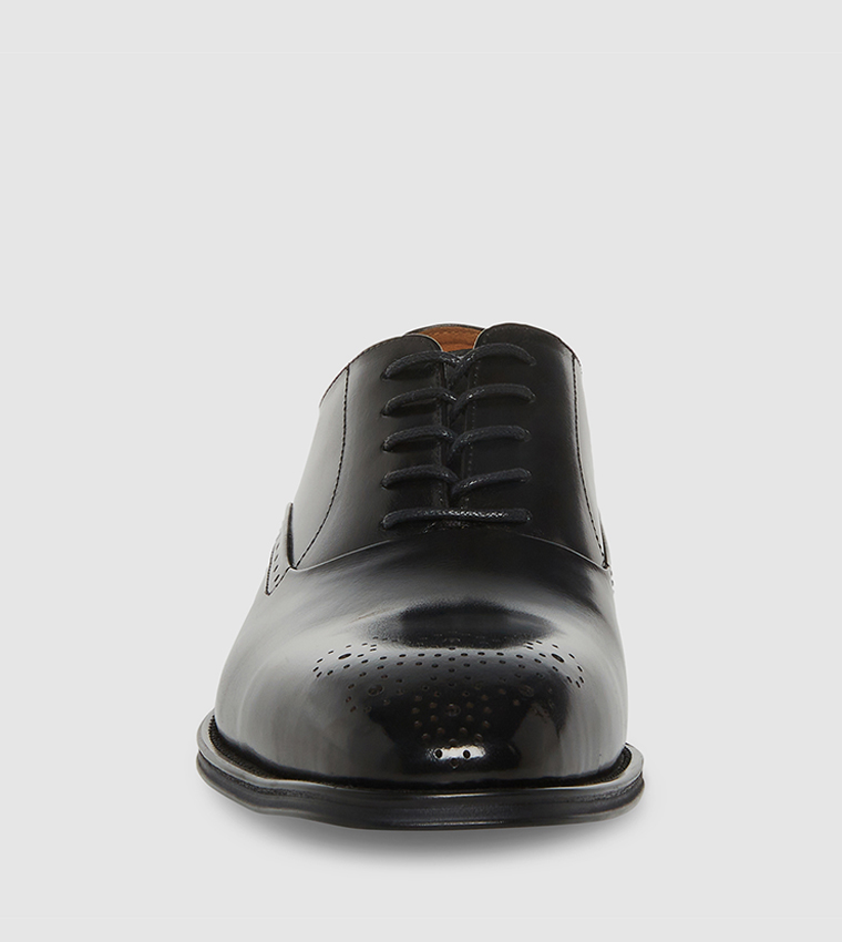 ZATE Almond Toe Oxford Shoes