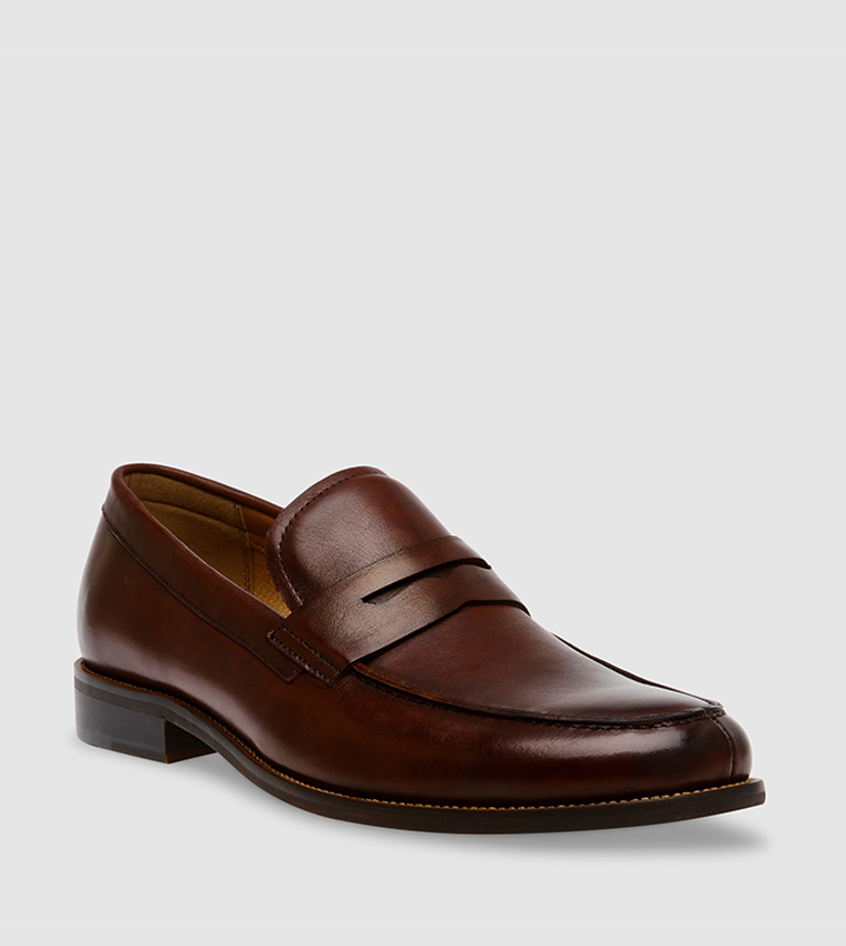 Tan slip cheap on dress shoes