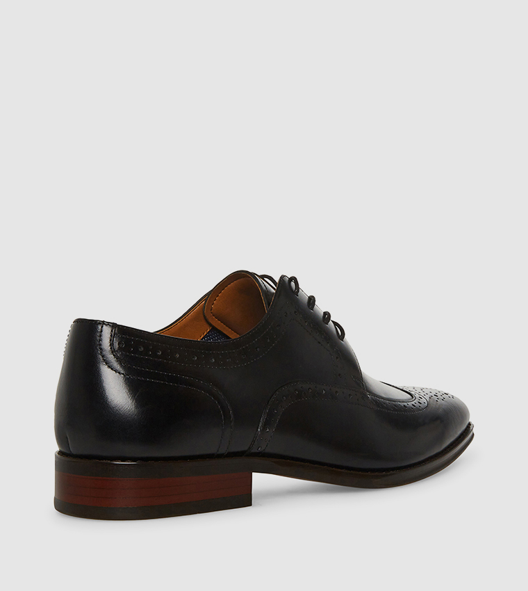 Cheap black hot sale brogues