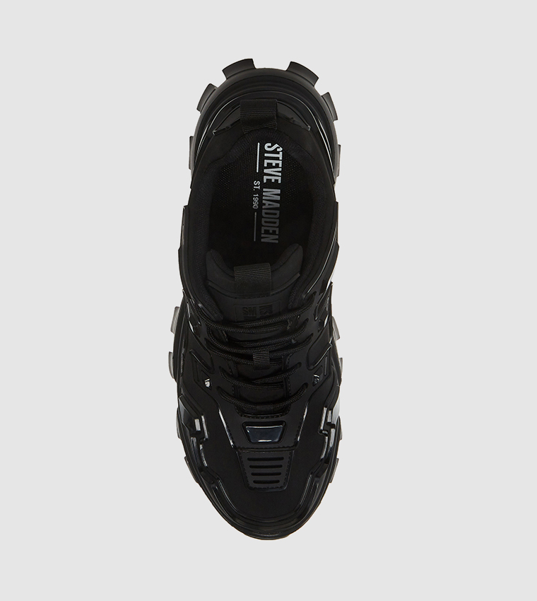 PRIZE Lace-Up Chunky Sole Sneakers