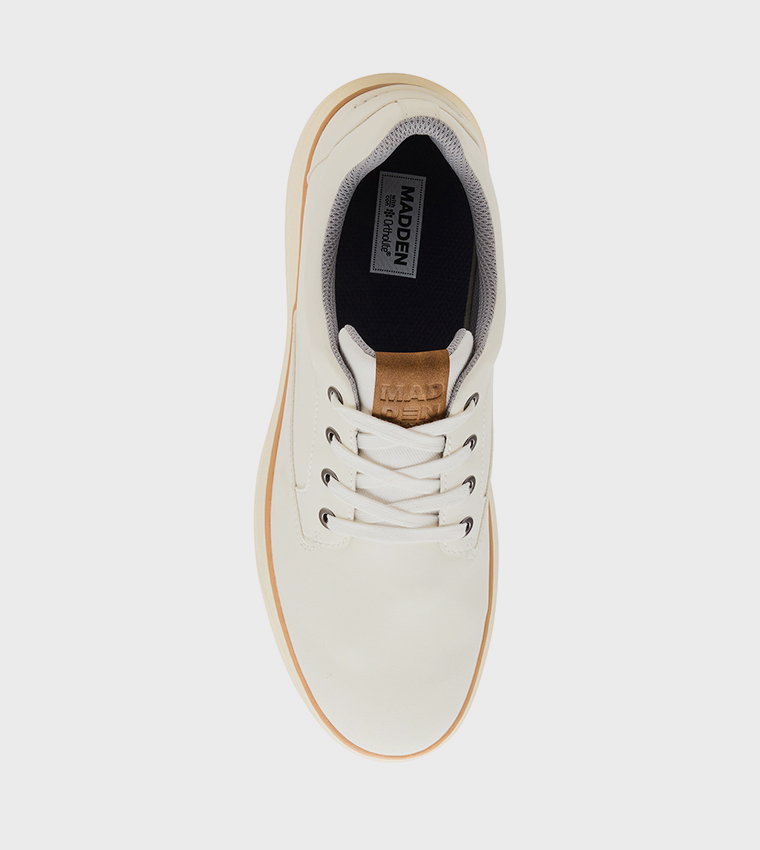 PYTHONN Textured Low-Top Sneakers