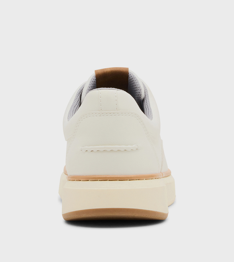 PYTHONN Textured Low-Top Sneakers