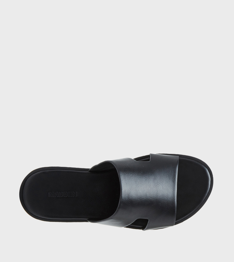 M-JYLIX Solid H-Strap Casual Sandals