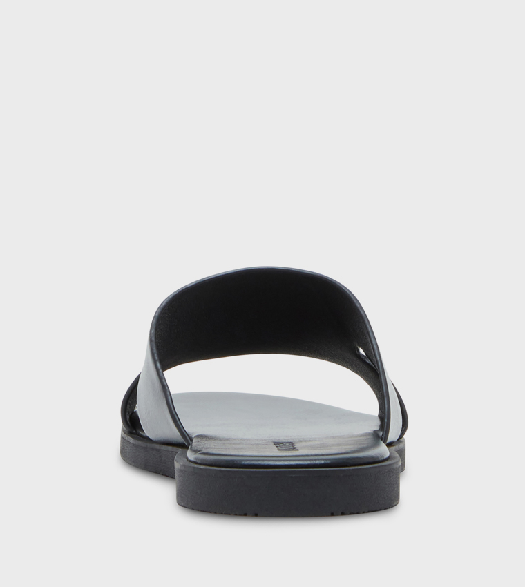 M-JYLIX Solid H-Strap Casual Sandals