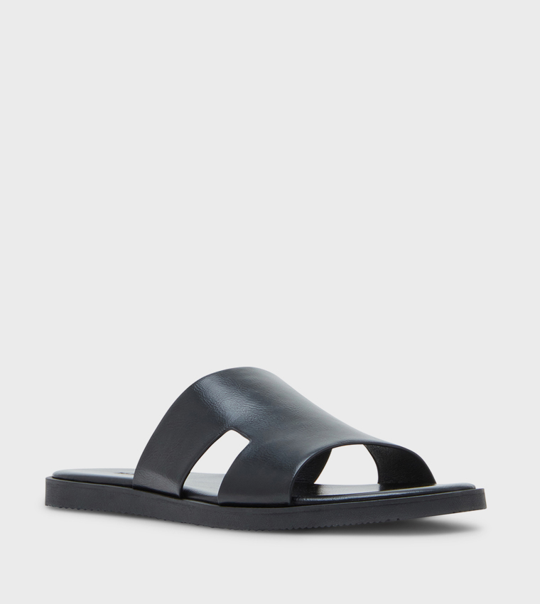 M-JYLIX Solid H-Strap Casual Sandals