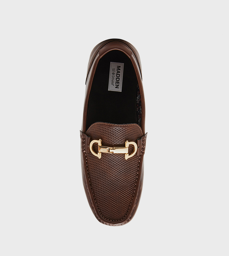 M-SEALLO Metal Accent Loafers