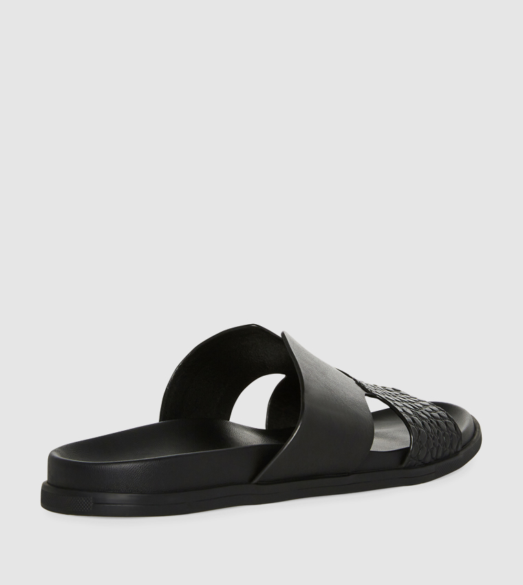 TELEPORT Textured Casual Sandals