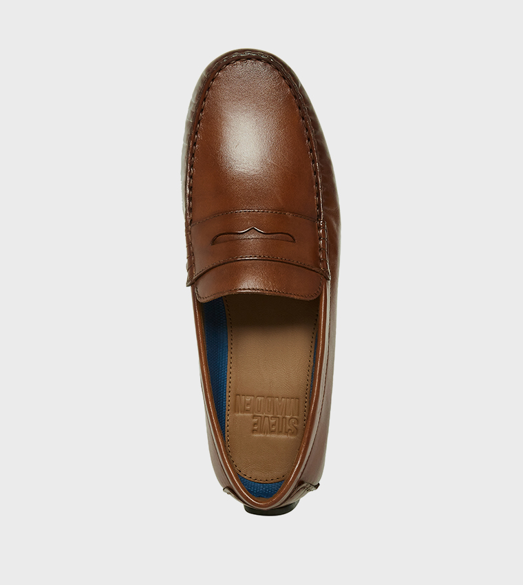 SASSANDRA Solid Slip-On Moccasins
