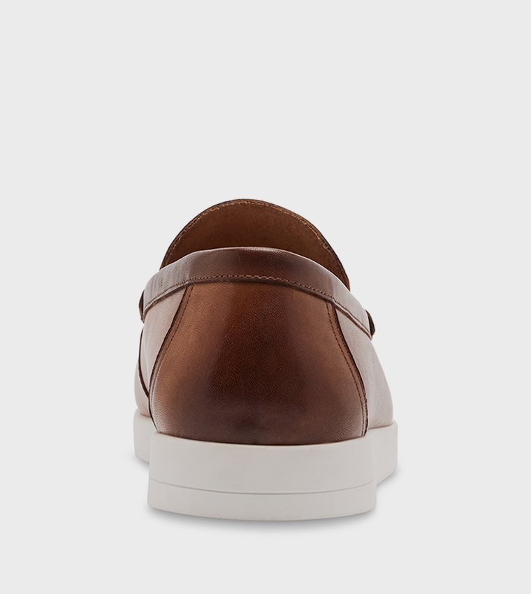 MARSDEN Logo Detail Loafers