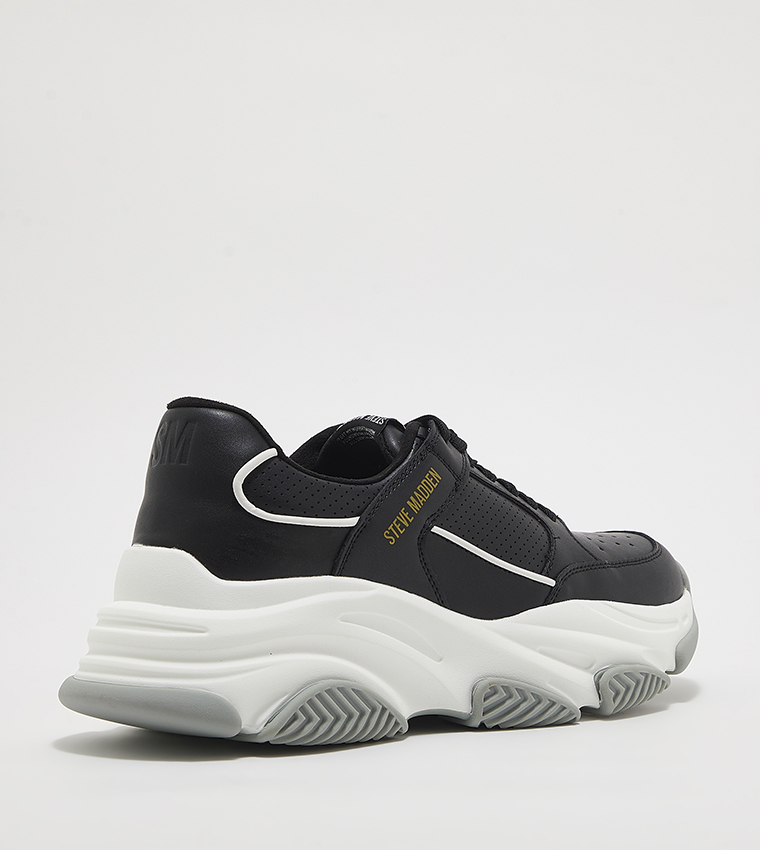 PARK Logo Printed Lace-Up Sneakers