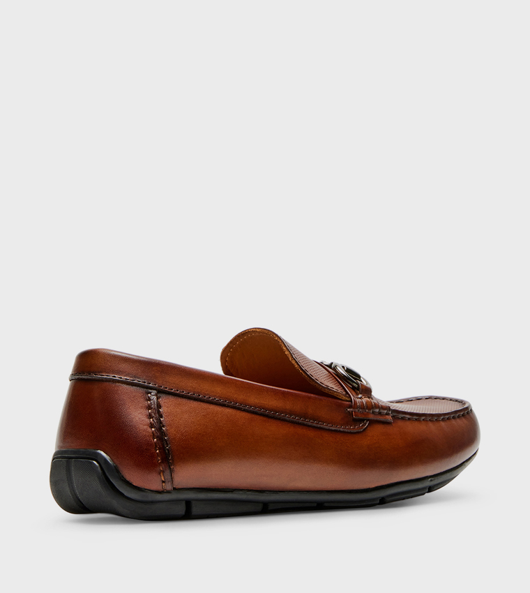 YESTERDAY Metal Detail Loafers
