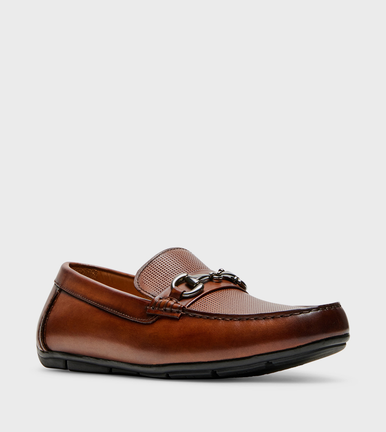 YESTERDAY Metal Detail Loafers