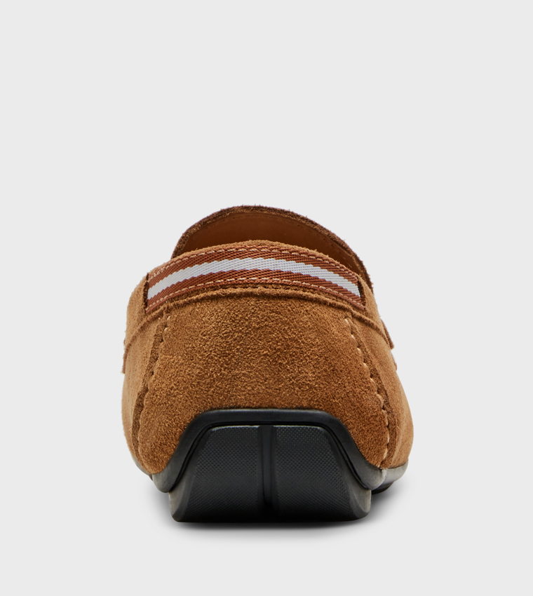 YANDEN Solid Loafers