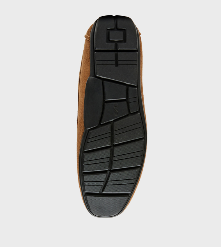 YANDEN Solid Loafers