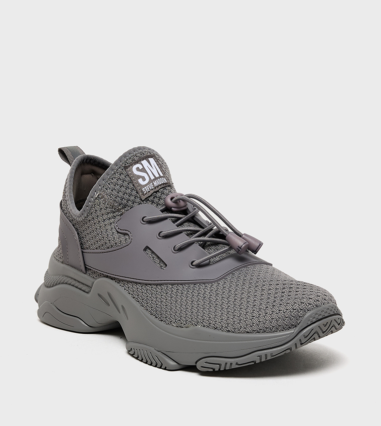 ISLES Lace-Up Mesh Sneakers