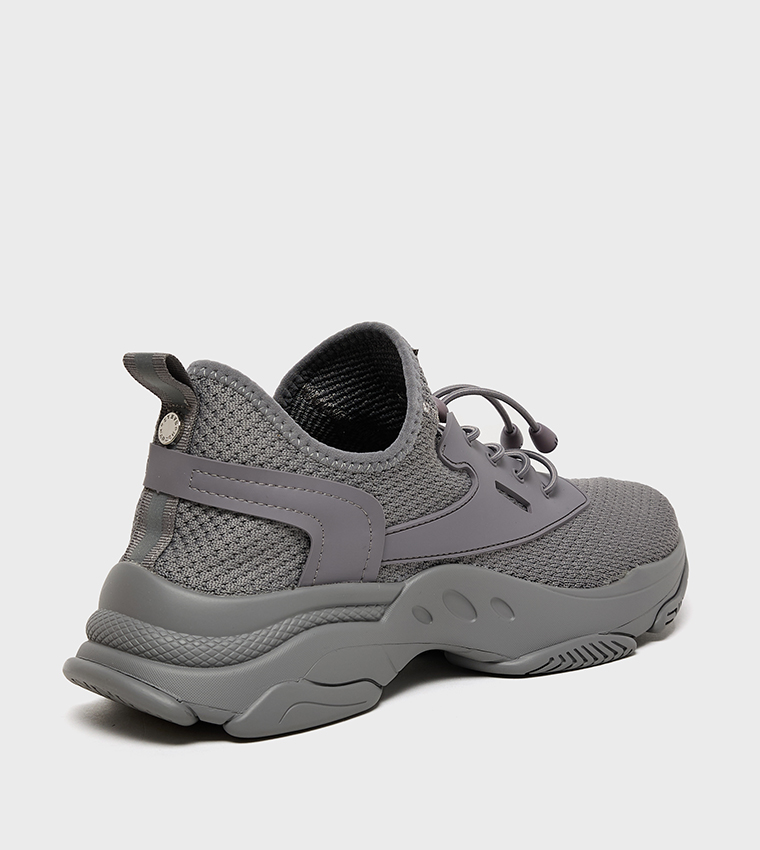 ISLES Lace-Up Mesh Sneakers