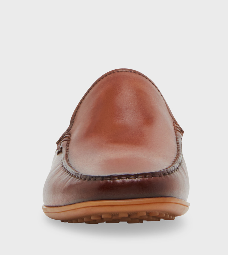 HARRISBURG Textured Mule Loafers