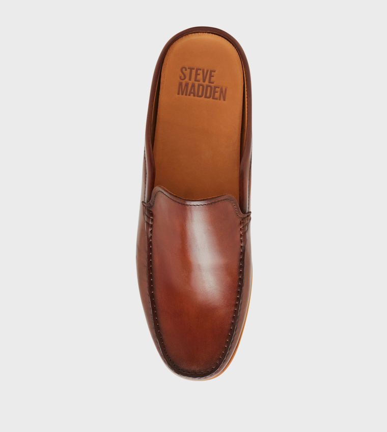 HARRISBURG Textured Mule Loafers