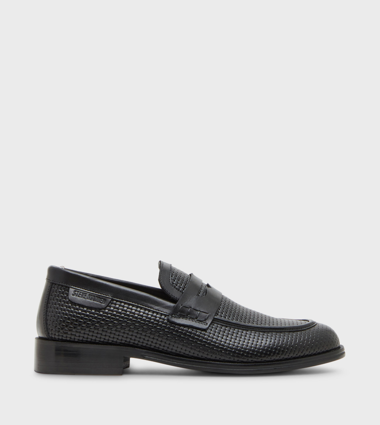 LEAVER Textured Formal Shoes