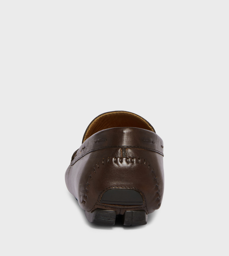 ZAMBEZI Textured Moccasins