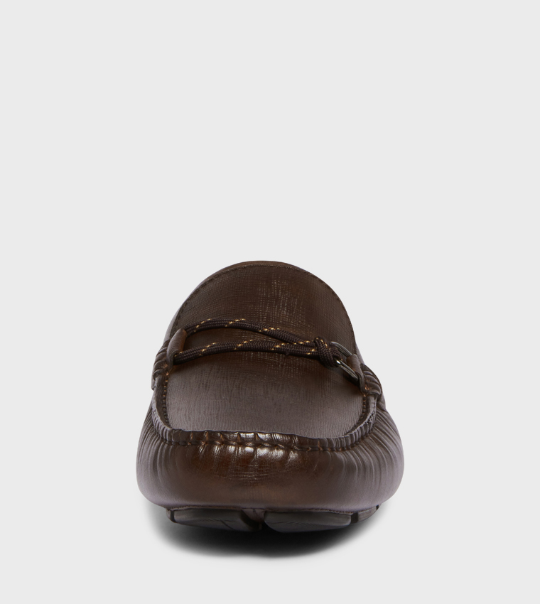 ZAMBEZI Textured Moccasins