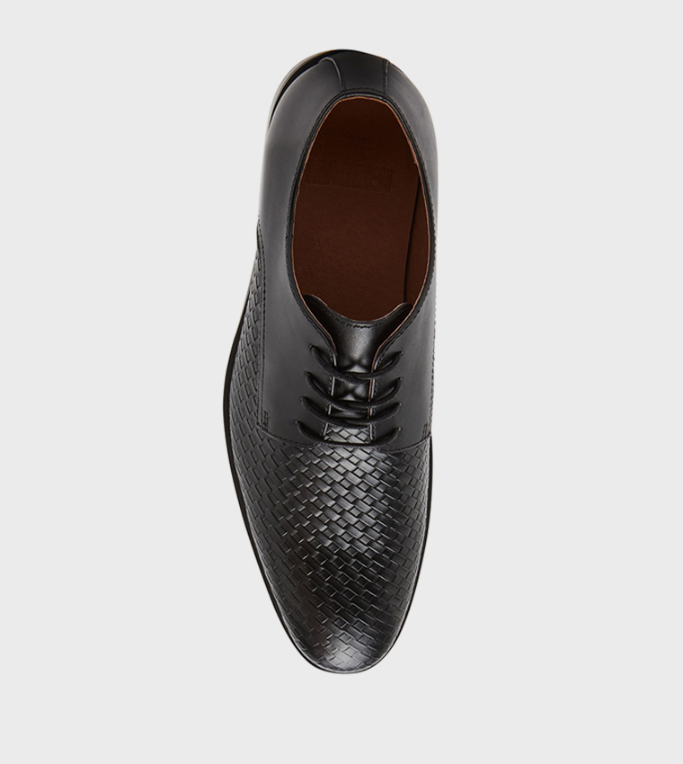 FAIRFAX Textured Lace-Up Formal Shoes