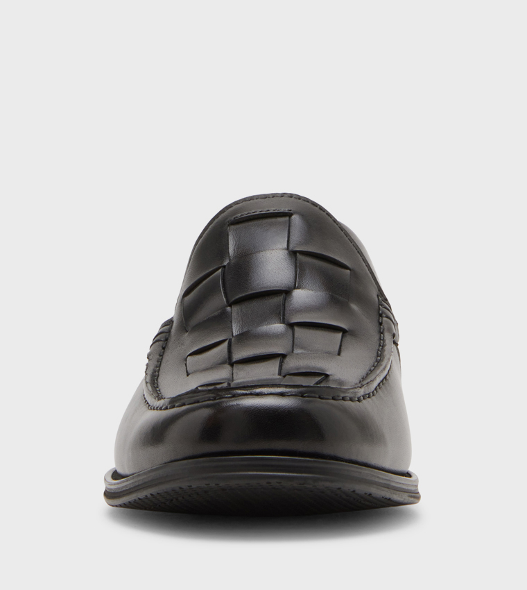 ALLEGRE Textured Slip-On Shoes
