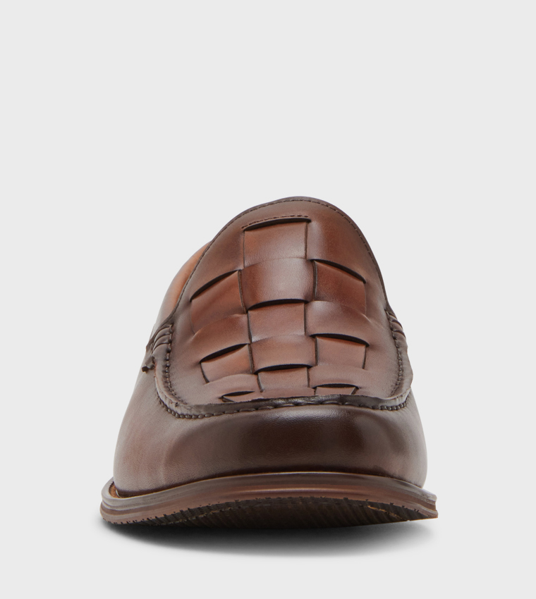ALLEGRE Textured Slip-On Shoes