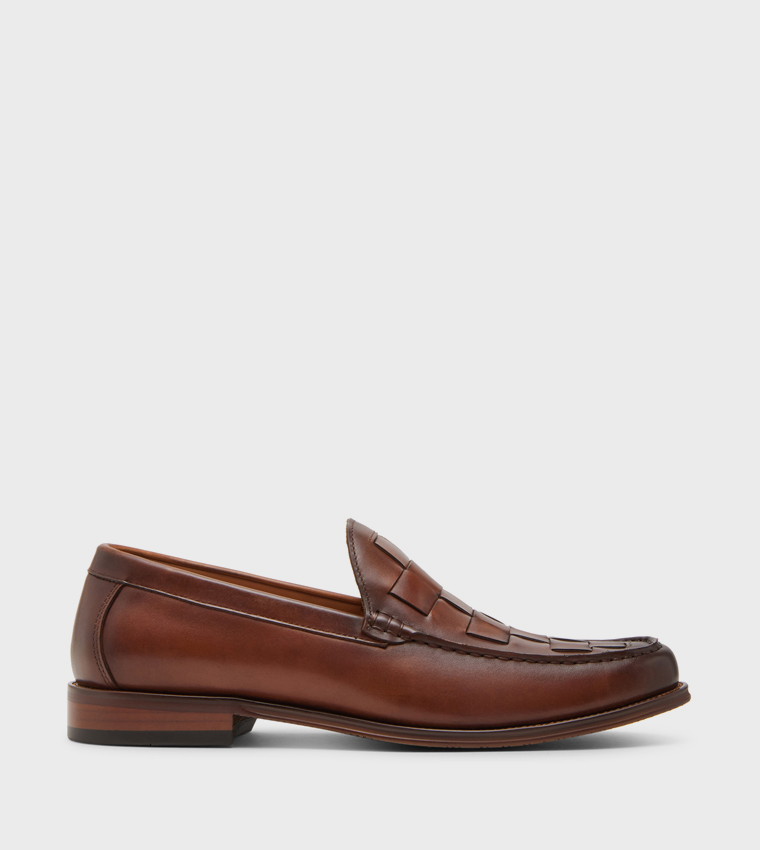 ALLEGRE Textured Slip-On Shoes