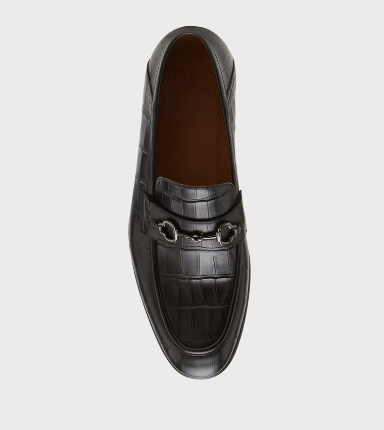 SWAZZEY-C Metal Accent Loafers