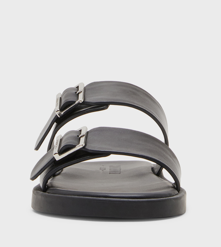 GRITTY Double Buckled Comfort Sandals