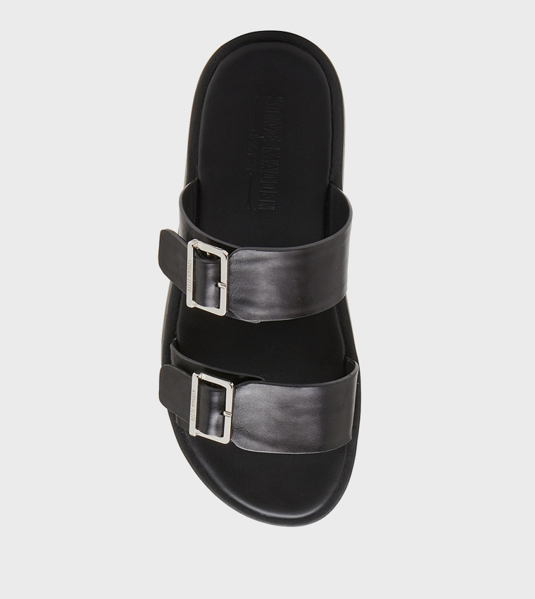 GRITTY Double Buckled Comfort Sandals