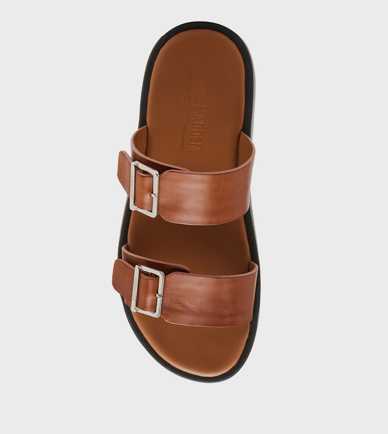 GRITTY Double Buckled Comfort Sandals